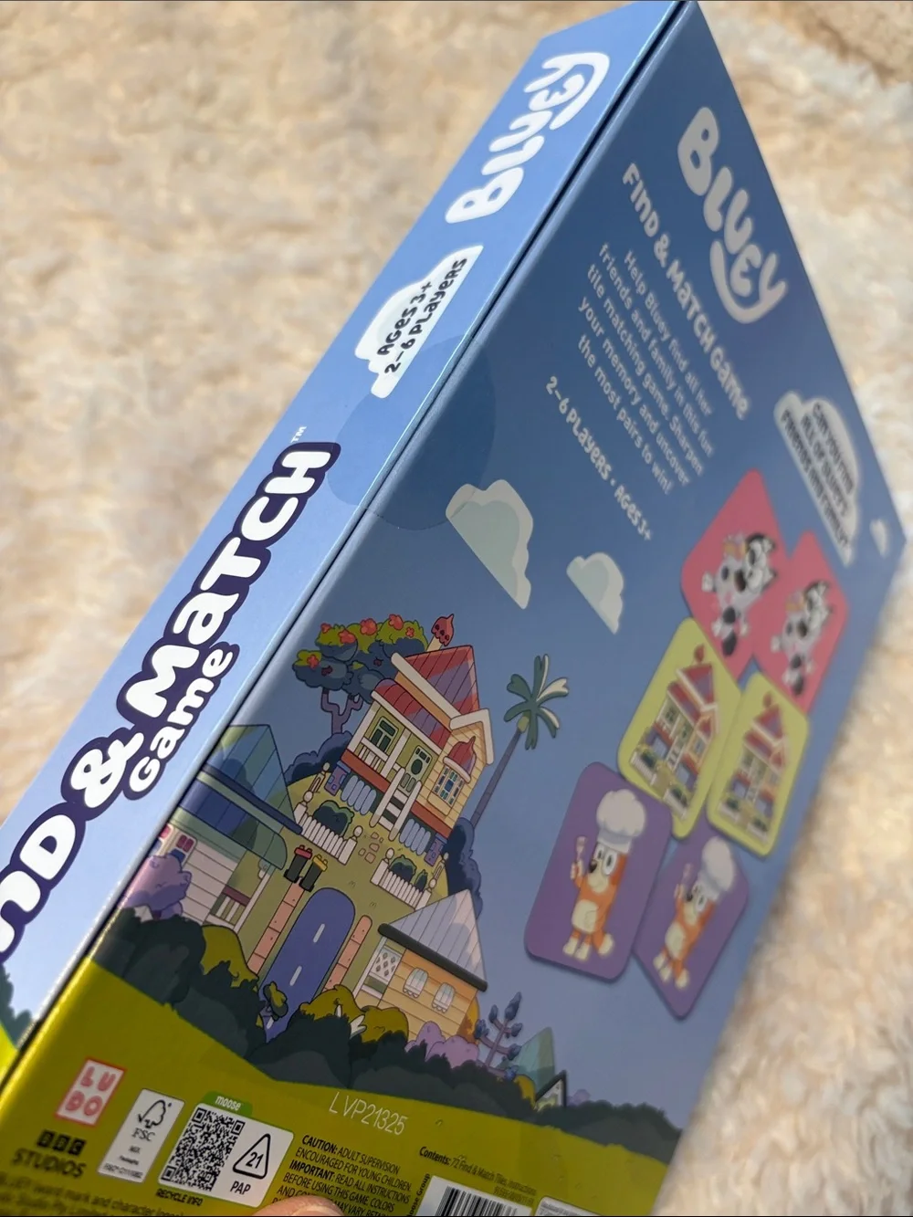 Bluey Find & Match Game - Brand New in Box